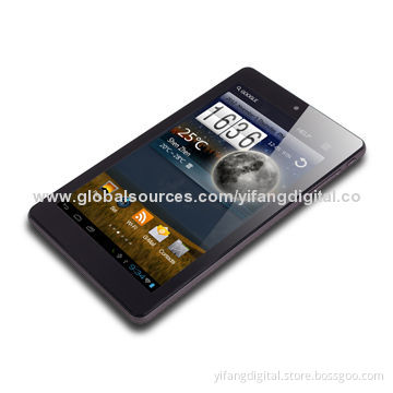 7-inch Tablet with 4.2 OS RK3188T Quad Core Cortex-A9 1.4GHz, 1024*600 Resolution and Dual Camera